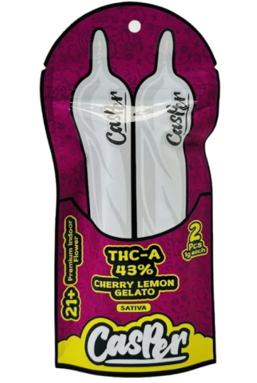 CASPER THC-A PRE ROLLS 1 GRAM (2CT / PACK)